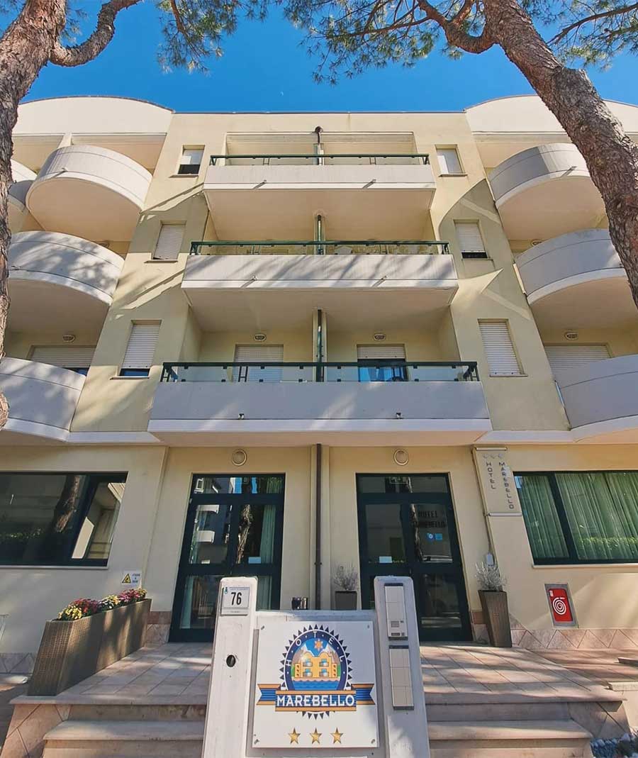 Hotel Marebello - Facciata