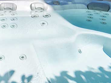 Hotel Marebello - Détail jets jacuzzi